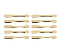 10 Piezas Cuchara para Crema Facial Abs Aplicador de Cosméticos | Herramienta Multifunción para Mascarillas y Lociones, Mezcla de Cremas, Uso en Rutina de Belleza Femenina