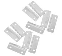 10 Piezas Cuchilla Cortadora de Cinta de Embalaje Dentada | Hoja Metálica Plateada para Cortes Limpios, Uso en Oficina y Almacén, Compatible Cajas y Pedidos