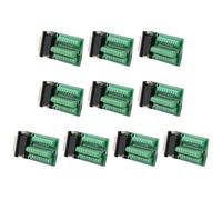 10 Piezas DB26-G2-01 Adaptador Macho a Conector de Placa de Ruptura de Terminal PCB Módulo de Interfaz DB26 para Conexiones de Señal