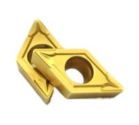10 piezas DCMT11T304 DCMT11T308 DCMT070204 KT15 KT735 KT6020 Herramientas de torneado interno Insertos carburo torno metal(DCMT11T304 KT735)