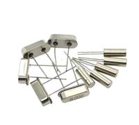 10 piezas de 4 MHz, 6 MHz, 8 MHz, 12 MHz, 16 MHz, 20 MHz, 24 MHz, 32,768 K, 2 x 6, 32,768 K, 3 x 8, oscilador pasivo resonador de cristal de cuarzo HC 49S(25.000MHZ)