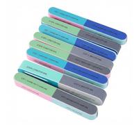 10 piezas de 7 maneras profesionales coloridos para pulir uñas, herramienta de manicura y pedicura, tabla de esmeril, cuidado de uñas, pulidor, limas de lijado, bloque brillante