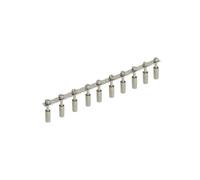 10 piezas de accesorios for bloques terminales SAK2.5Q-10 SAK4Q-10 Puente fijo for riel(SAK35Q10)