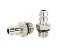 10 piezas de accesorios neumáticos de 5,5 mm/3,5 mm/1,5 mm for manguera de conexión neumática a conector de púas macho M3, M4, M5 y M6, chapado en cobre PC4-M5.(PC6-M5 C)