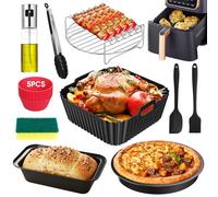 10 piezas de accesorios para Philips 2000 Serie 6,2L NA230/7,2L HD9285, Ninja MAX PRO AF180EU, sin BPA, COSORI Turbo Tower Pro Smart 10,8 L, accesorios para freidora de aire caliente COSORI Turboblaze