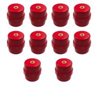 10 piezas de aislantes de barra colectora, aislantes de soporte de poliéster SM-45 de alta resistencia para gabinete de distribución de energía y transmisión de potencia
