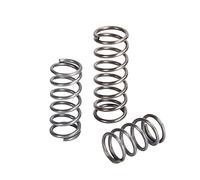 10 piezas de alambre de resorte comprimido de 0,4/0,5 mm de diámetro exterior y 9/10 mm de diámetro. Resorte de presión de retorno.(15mm (10Pcs),9mm/0.4mm)