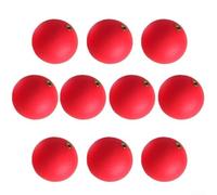10 piezas de alta visibilidad flotadores de pesca de espuma EVA brillante bolas de flotabilidad para pesca gruesa lago Stillwater Gear 20-30 mm (rojo 30 mm)