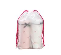 10 Piezas de Bolsa de Almacenamiento de Viaje portátil con cordón Organizador de Ropa Interior Maleta a Prueba de Polvo Bolsa de Almacenamiento de Maquillaje Funda de Zapato