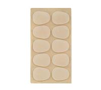 10 Piezas de Boquilla de Saxo Material de Silicona Protege la Cabeza de Flauta de la Mordedura para la Forma Correcta de la Boca Adecuada para la Cabeza de Saxofón de (0.8 mm)