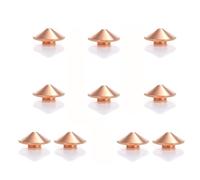 10 piezas de boquilla láser de doble capa Dia. 28 mm/32 mm de altura 15 mm para cabezal de la máquina de corte láser de fibra múltiple. Single-layer laser nozzle D32H15 Hole diameter 1.5mm