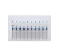 10 piezas de broca enrutador de carburo Broca azul de maíz de maíz grabado Bit CNC Machinery para procesamiento de hardware (1.9 mm)