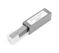 10 piezas de carburo cuadrado insertos 60 x 12 x 1,5 mm 35 °, CNC aleación dura cuchilla de corte para madera raspador de mano cepilladora