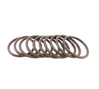 10 piezas de caucho de flúor de sello de junta de colector de motor de escape de dos tiempos compatible con modelos de motocicleta SX XC 85105 XCW 0770380030 Reemplazo del mercado de accesorios