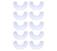 10 Piezas de Cepillo de Repuesto en Forma de U, Cabezal de Repuesto de Cepillo de Dientes para Ni駉s, Cabezal de Repuesto de Silicona para Ce
