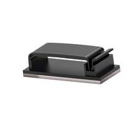 10 piezas de clips de cable adhesivos para espacios de trabajo y salas de estar, fácil instalación y administración eficaz de cables de fácil instalación