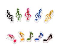 10 Piezas De Clips Para Partituras Musicales Clips Para Partituras Soporte Para Páginas De Libros Para Partituras De Piano Estilo Aleatorio