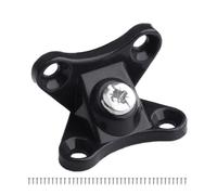 10 piezas de código de esquina de mariposa con tornillo en ángulo recto soporte para muebles de madera, estantes de gabinete, código de mariposa, soporte a prueba de óxido