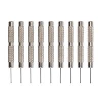 10 piezas de correa de reloj, 10 piezas de reparación de pines de reloj, 10 piezas cuentan con un juego de perforadores de pin, sin otros accesorios. Longitud aproximada, diseñada para un uso duradero