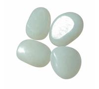 10 piezas de decoración de guijarros luminosos de 4,5 cm que brillan en la oscuridad, decoración de jardín, piedra luminosa para jardín, piedra grande para acuario -