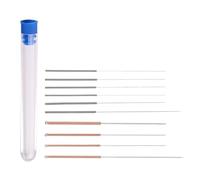 10 piezas de desatascador de boquillas, kit de limpieza de boquillas de impresora 3D, kit de herramientas de impresora 3D, agujas de limpieza de boquillas de impresora 3D para accesorio de impresora