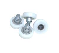 10 piezas de diámetro exterior 19mm POM cajón perno rodillo DR19 C1L8W6M6 muebles rueda guía deslizante POS polea de caja registradora DR22 DR26 DR28(DO19-C2L8W6M6)