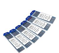 10 piezas de electrodos de tungsteno de suministro profesional WT20/WP20/WC20/WL15/WL20/WZ8, varillas de soldadura Tig para varillas de soldadura de antorcha, varillas de cables (mezcla (1.0 1.6) x 5