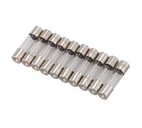 10 piezas de fusibles de vidrio rápidos de 250 V, 0.2 A, 200 mA, tubos de 5 mm x 20 mm