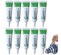 10 piezas de grasa de silicona para accesorios resistente al calor y al frío, silicona para automoción, sellado efectivo, compatible con varias válvulas (5g)
