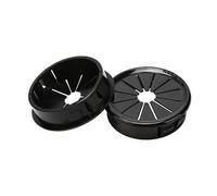 10 Piezas de Hebilla plástico for Escritorio, Tapa Orificio for Cable computadora, Ojal 35 mm, Anillos Sellado for Mesa, Organizador Estante Alambre(19mm)