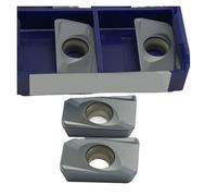 10 piezas de herramientas torneado carburo APMT1135 APKT1135 PDTR APMT1604 APKT 1604, metálicas(APMT 1604 PDTR LT30)