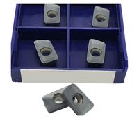 10 piezas de herramientas torneado carburo APMT1135 APKT1135 PDTR APMT1604 APKT 1604, metálicas(APMT 1135 PDTR LT30)