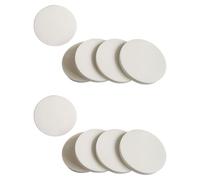 10 piezas de láminas de cerámica de alúmina de 1 mm de espesor, placa de aislamiento de disco de cerámica adecuada for uso electrónico e industrial(40x1mm)