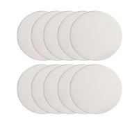 10 piezas de láminas de cerámica de alúmina, placa circular de cerámica de 1 mm de espesor adecuada for accesorios mecánicos y equipos industriales(30x1mm)