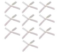 10 piezas de lazos pequeños de dibujos animados para coser apliques hechos a mano para cola de caballo para decoración de coleta