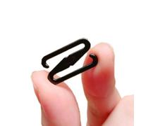 10 piezas de lencería ajustables con hebilla y anillos en Z y gancho ajustable de metal para ropa interior, correa de brasier, accesorios de bricolaje