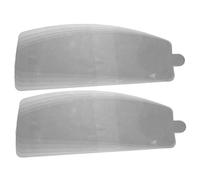 10 piezas de lente de repuesto para capó de chorro de arena, protector facial transparente, viseras de PC, cubierta de lente despegable para pintar, quitar el polvo, moler, máscara para capó de cho