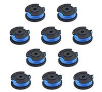 10 piezas de línea de carrete de recortadora de césped, repuesto de pieza de cortacésped para KARCHER LTR 18-30 (14443120)
