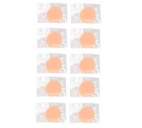 10 Piezas de Maquillaje Suave y Transpirable Popillo - Ideal para la Aplicación BB y la Aplicación de la Base - Herramienta Cosmética No Latex para Acabado de Maquillaje Impecable