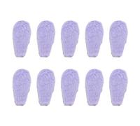 10 piezas de orejas de conejo de felpa de dibujos animados para bricolaje, apliques acolchados hechos a mano, decoración de cola de caballo, bonitos pasadores para el pelo, apliques acolchados