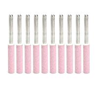 10 piezas de piedras de afilar para motosierra, 4,8 mm, 3/16, herramienta de afilado, piedras de afilado, cadena de rebaba, lima, repuesto de pulido eléctrico