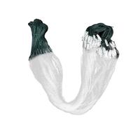 10 piezas de red de pesca con mosca fácil de lanzar, portátil, jaula de pescado, flotador, monofilamento, branquia, red de fundición duradera