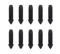 10 piezas de repuesto de boquilla hotend de acero endurecido de 0,4 mm, para impresora 3D de carbono, juego de boquillas mecanizadas CNC a prueba de altas temperaturas, duraderas