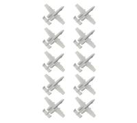 10 Piezas De Resina DIY Modelo A-10 Thunderbolt II Avión 1/2000 1/700 1/400 1/350 Escala Sin Colorear Impresión 3D Modelo De Avión For Colección De Pasatiempos(1/700(23mm))