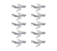10 Piezas De Resina Mig-15 A Escala 1/2000 1/700 1/400 1/350, Modelo Militar, Modelo De Avión De Combate, Molde De Avión De Combate For Modelo DIY(1/700(14.5mm))