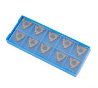 10 piezas de rosca de carburo de acero 16er para Ser1212h16 con 12 mm para CNC para dispositivo de torneado de torno, soporte de corte de aleación Ag60, molienda de precisión para insertos de acabado