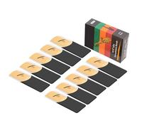 10 piezas de saxofón alto adecuado para saxofones altos y fuerza 1.5; 2.0; 2.; 3.; 4. Almohadillas de repuesto para botones