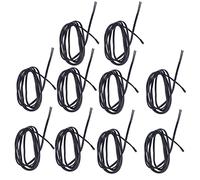 10 piezas de sensor termistor, sonda de temperatura con cable de 1 m, sensor térmico de resina epoxi de PVC de alta precisión para electrodomésticos, aire acondicionado, (5K B3470)