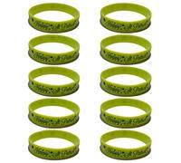 10 piezas de silicona para el día de San Patricio, suministros de regalo para el escenario de jardín de infantes