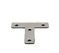 10 piezas de soporte fijo for mesa y silla madera con código esquina acero inoxidable, accesorios for muebles Para Armarios Mesas